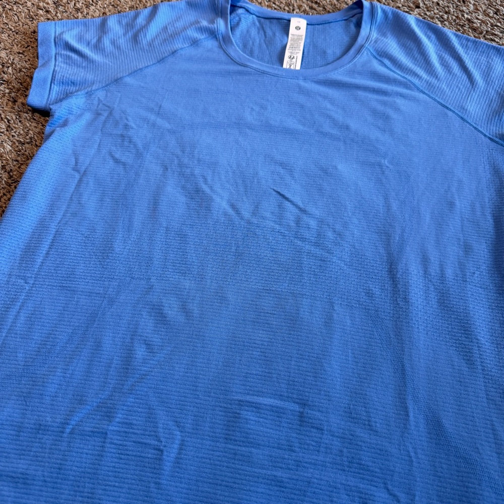 NWT Lululemon Swiftly Tech Short Sleeve 2.0 Pool Hip Length Women’s 14 - Picture 2 of 11